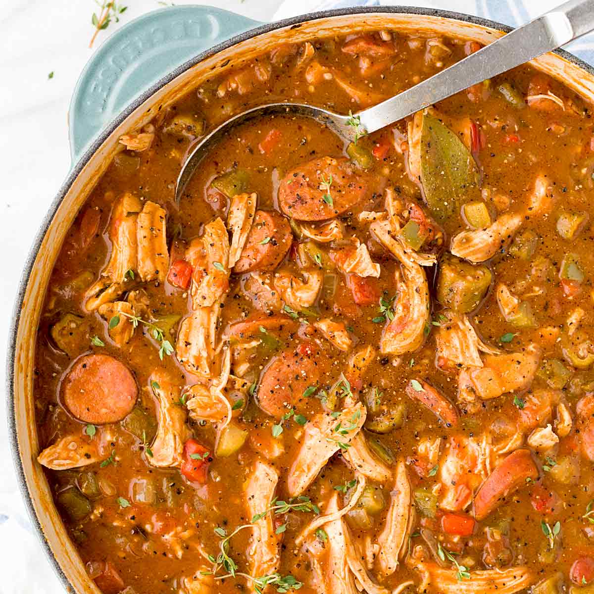 Easy Gumbo Recipe with Shrimp and Sausage