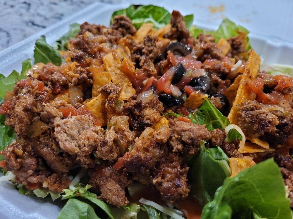 Mexican Taco Salad SweetD's Fit Fuel